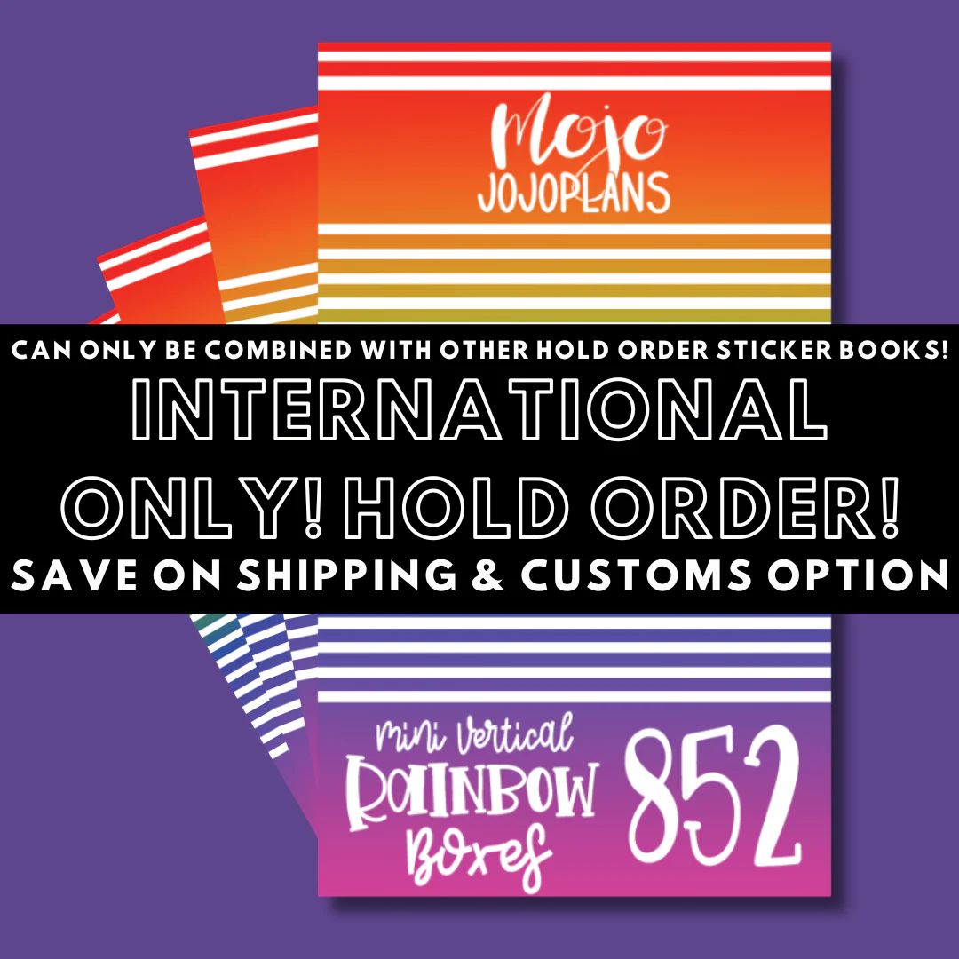 INTERNATIONAL ONLY- Mini Sticker Books Options (No U.S. Orders) - Image 4
