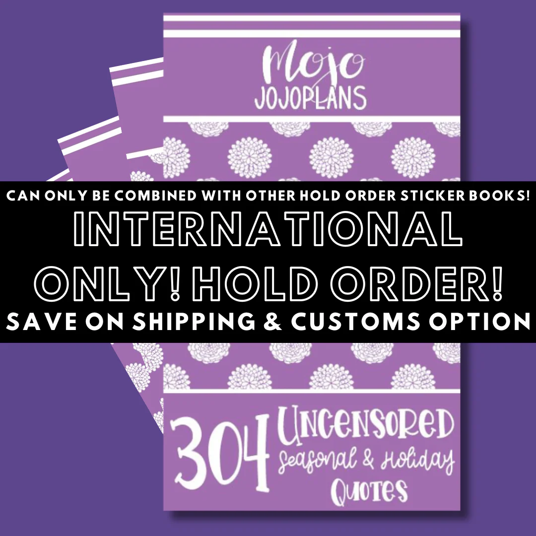 INTERNATIONAL ONLY- Quotes & Word Sticker Books Options (No U.S. Orders) - Image 11