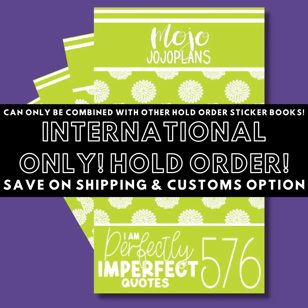 INTERNATIONAL ONLY- Quotes & Word Sticker Books Options (No U.S. Orders) - Image 14