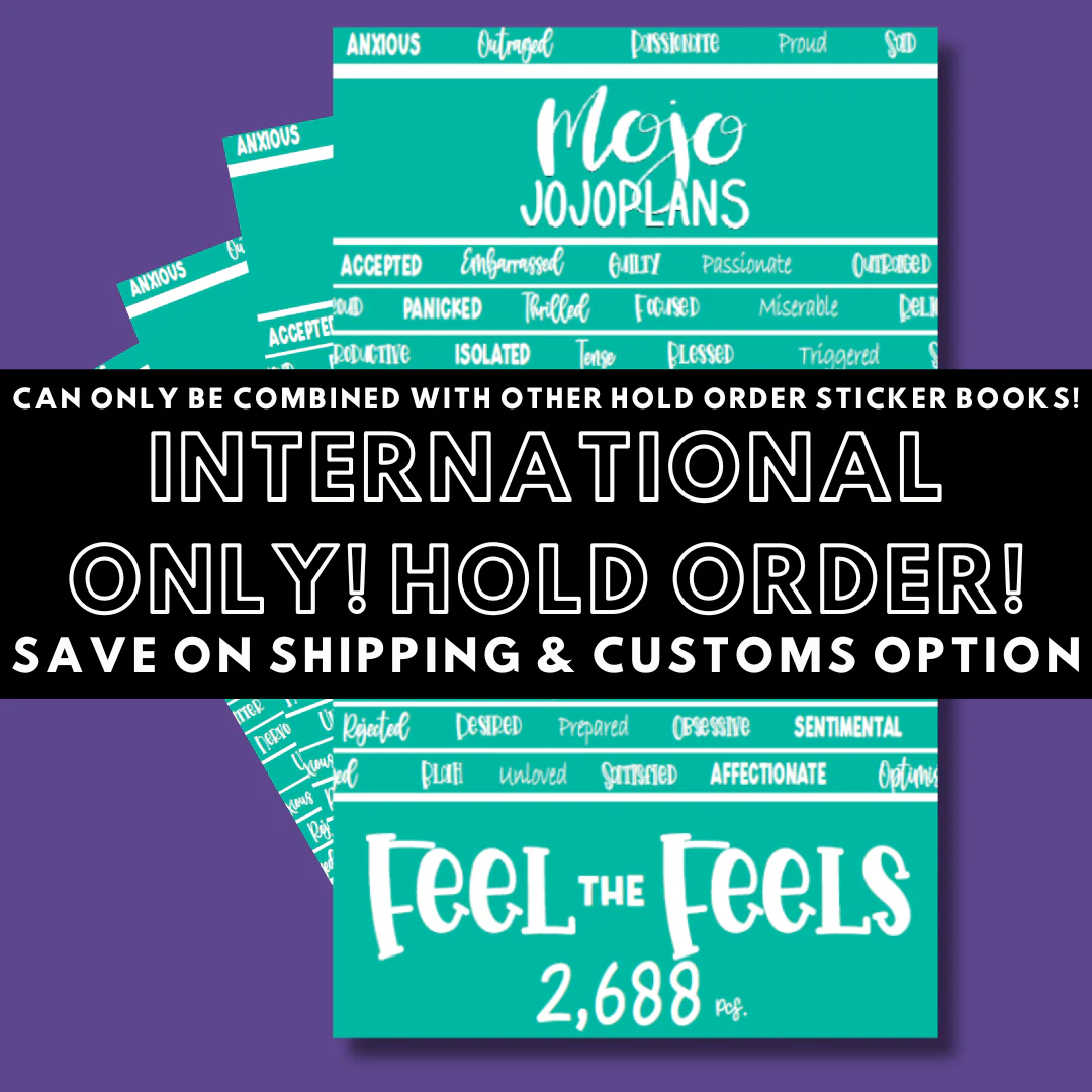 INTERNATIONAL ONLY- Quotes & Word Sticker Books Options (No U.S. Orders) - Image 15