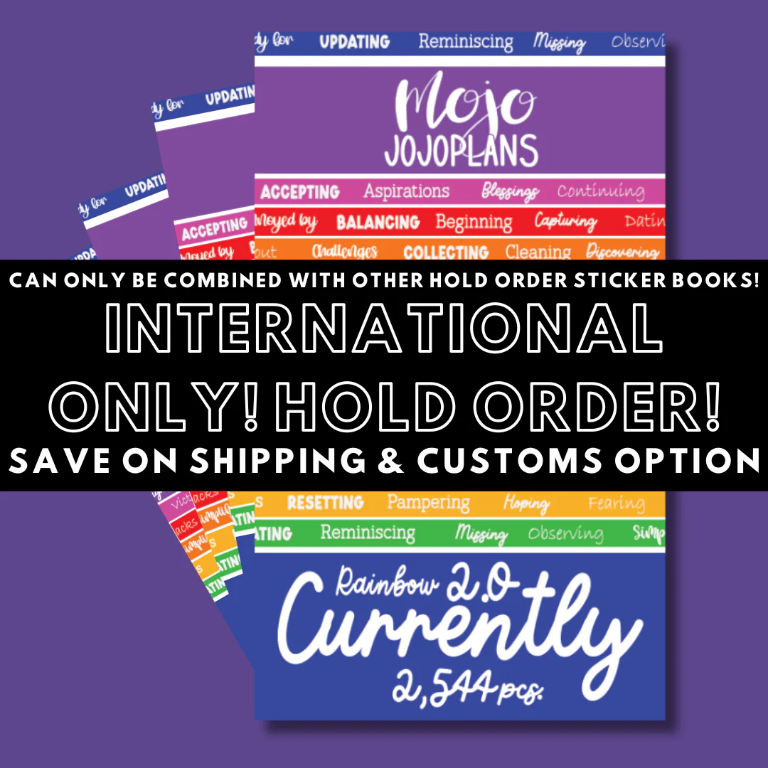 INTERNATIONAL ONLY- Quotes & Word Sticker Books Options (No U.S. Orders) - Image 3