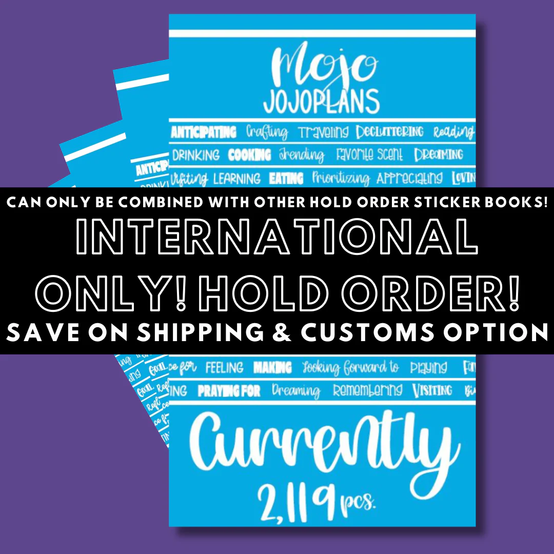 INTERNATIONAL ONLY- Quotes & Word Sticker Books Options (No U.S. Orders) - Image 5
