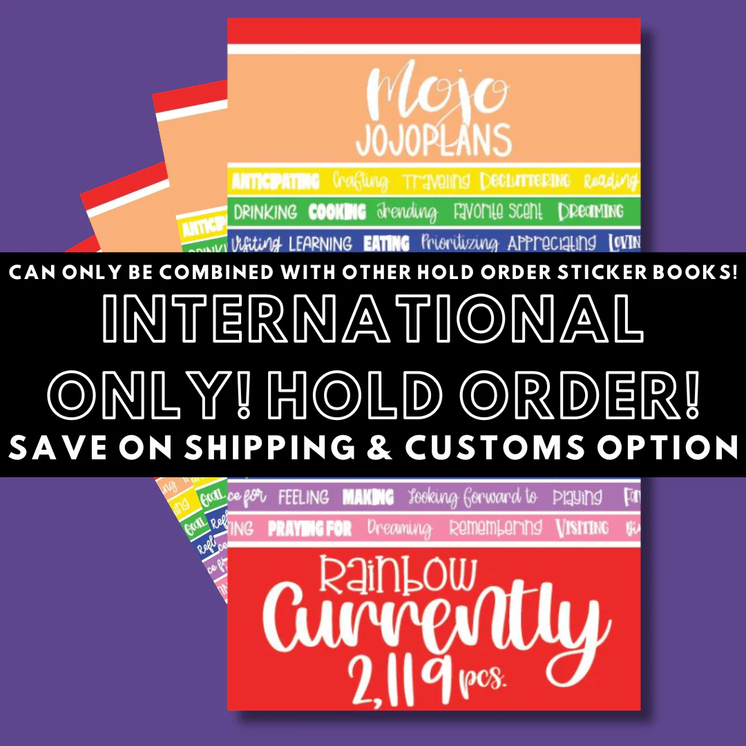 INTERNATIONAL ONLY- Quotes & Word Sticker Books Options (No U.S. Orders) - Image 6