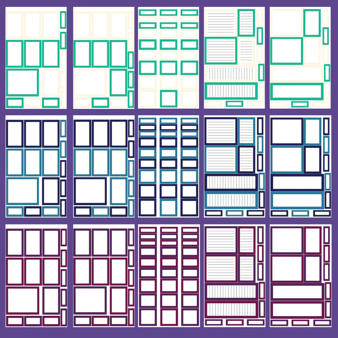 Jewel Tone Boxes Sticker Book (Discontinued Version) - Image 3