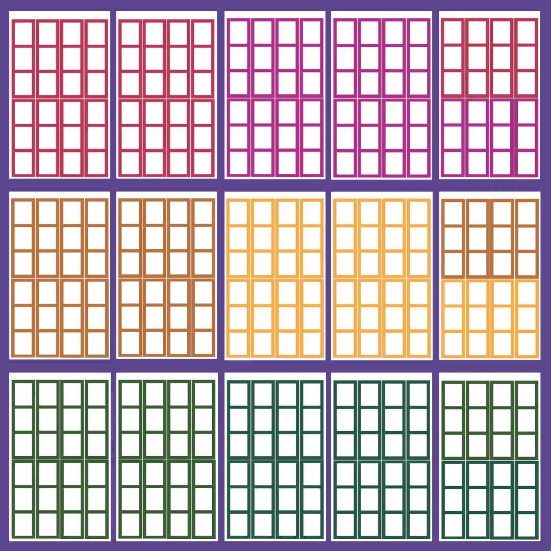 Jewel Tone Functional Boxes SERIES 3 Sticker Book - Image 2