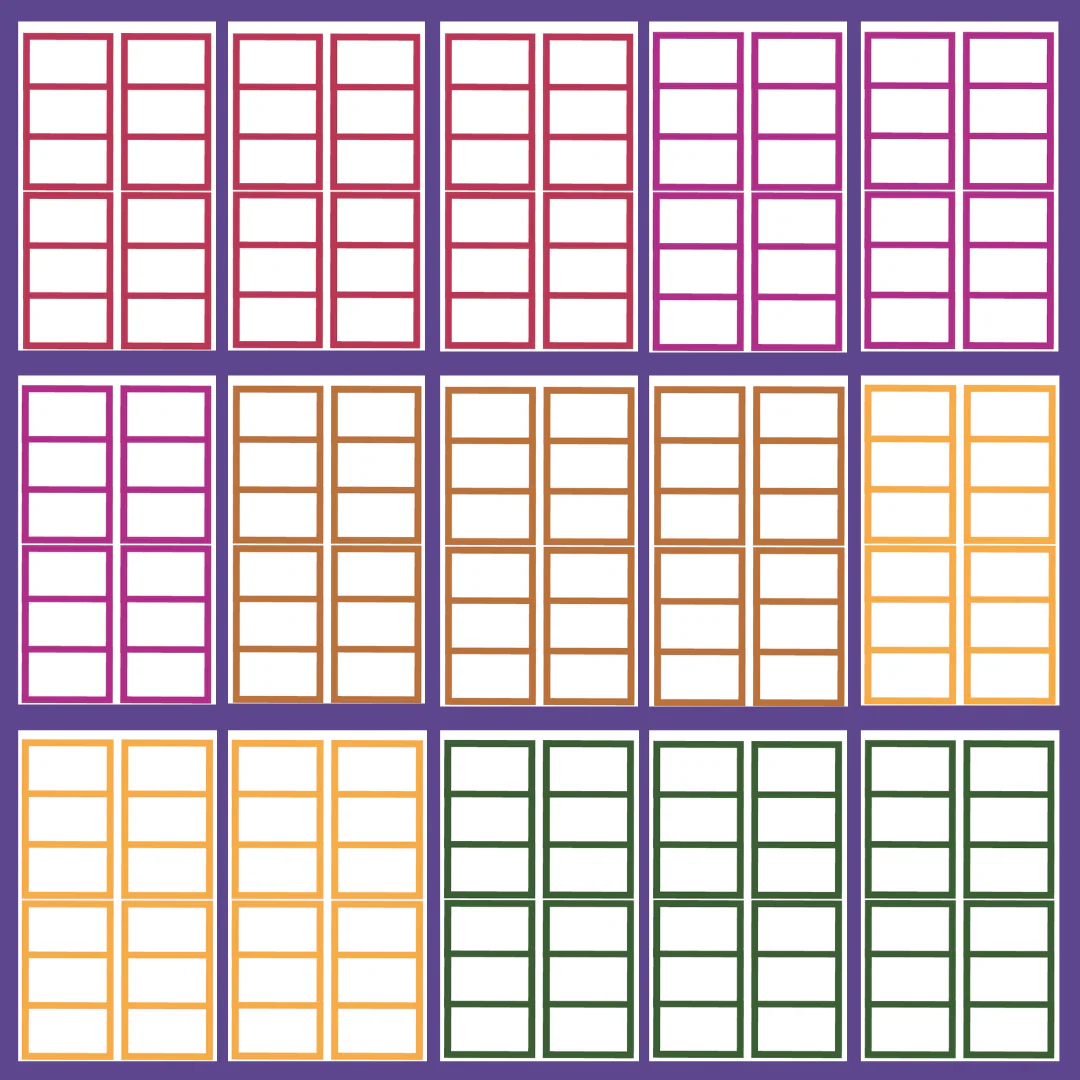 Jewel Tone Functional Boxes SERIES 5 Sticker Book - Image 2
