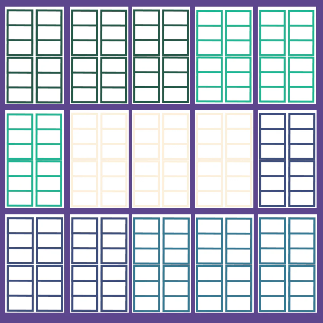 Jewel Tone Functional Boxes SERIES 5 Sticker Book - Image 3