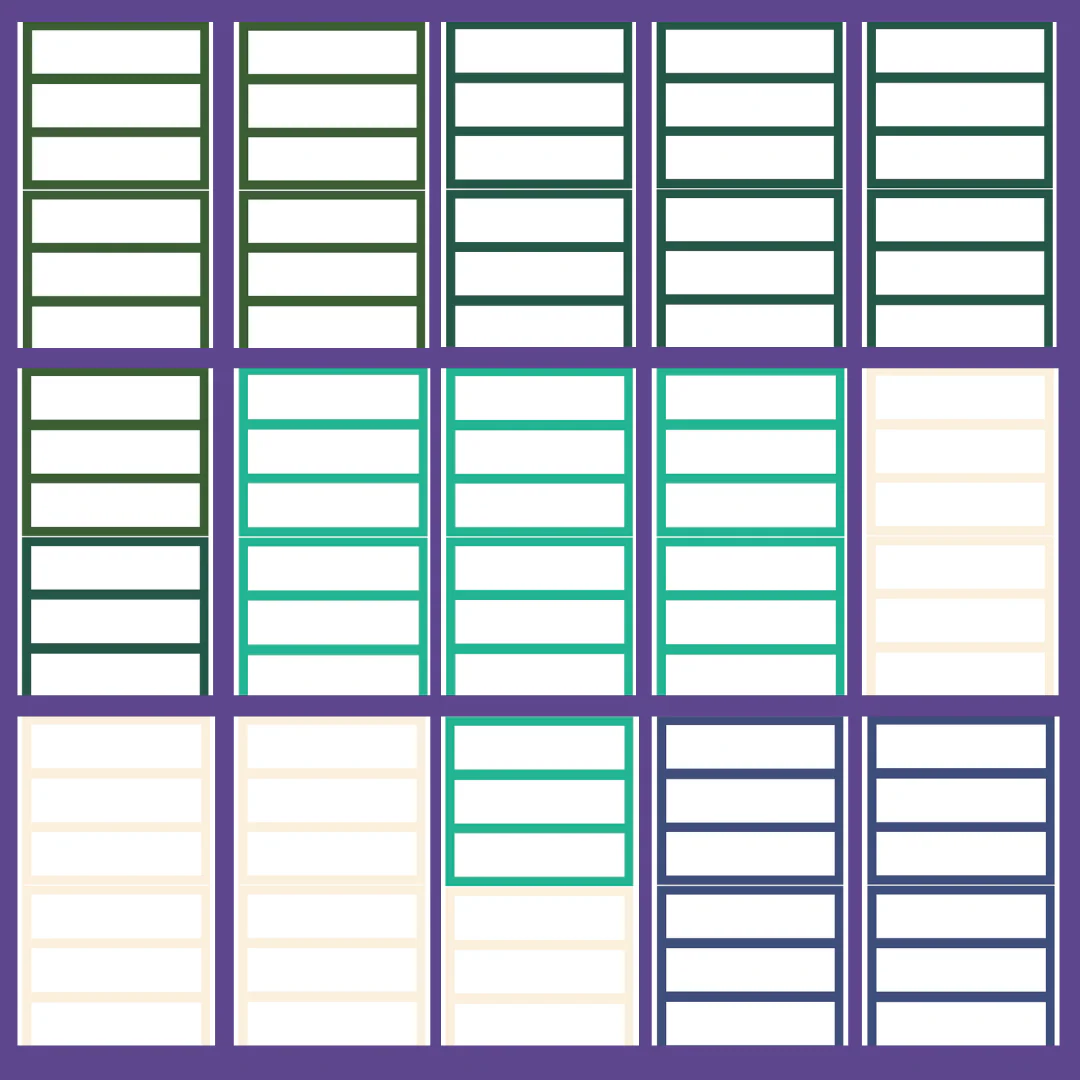 Jewel Tone Functional Boxes SERIES 7 Sticker Book - Image 3