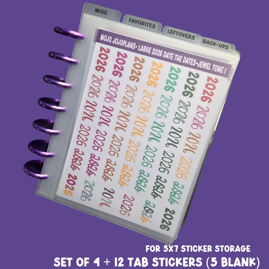 'Lil' Mojo' MOJO Sticker System Top-Tab Dividers - Image 2