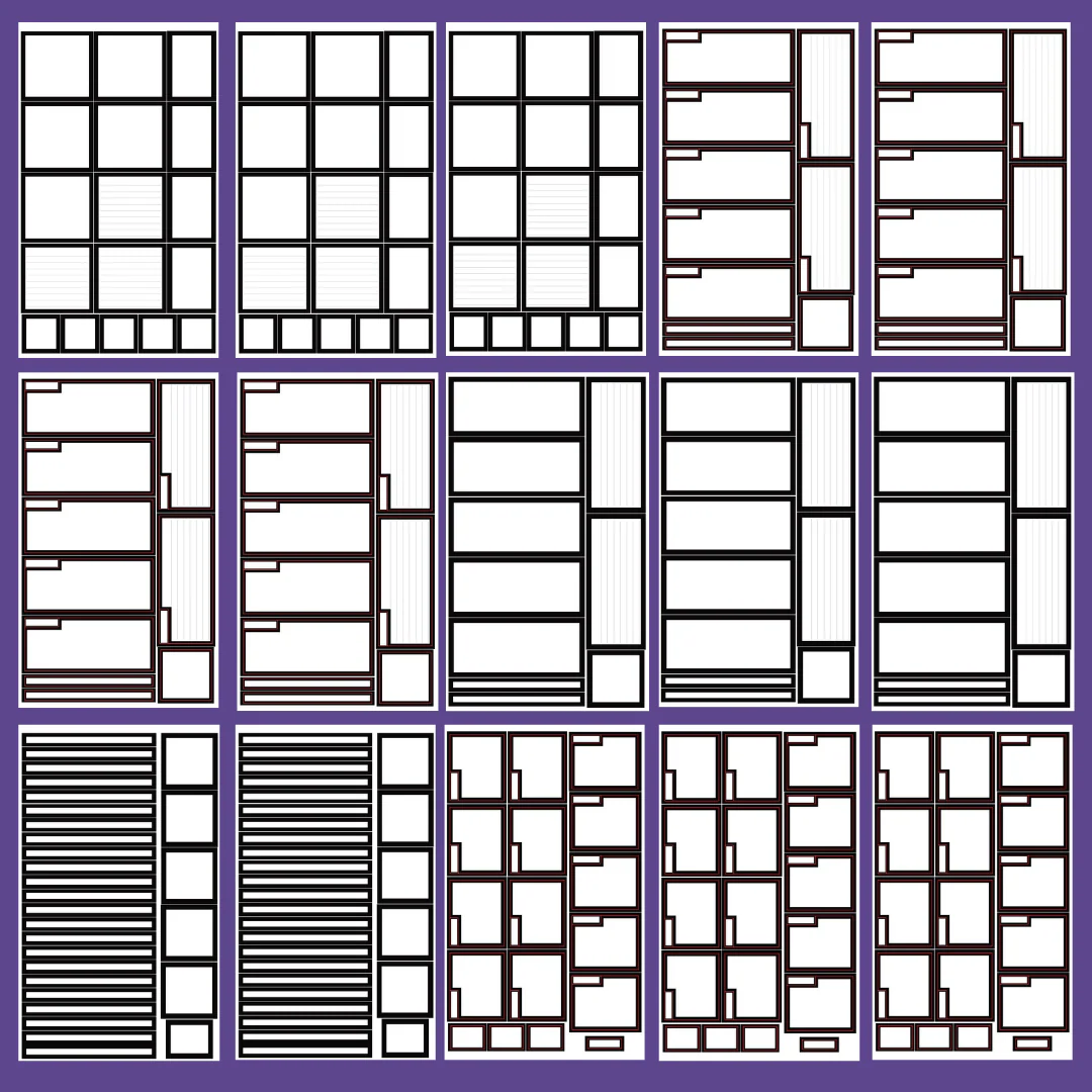Mini Black Boxes Sticker Book - Image 3