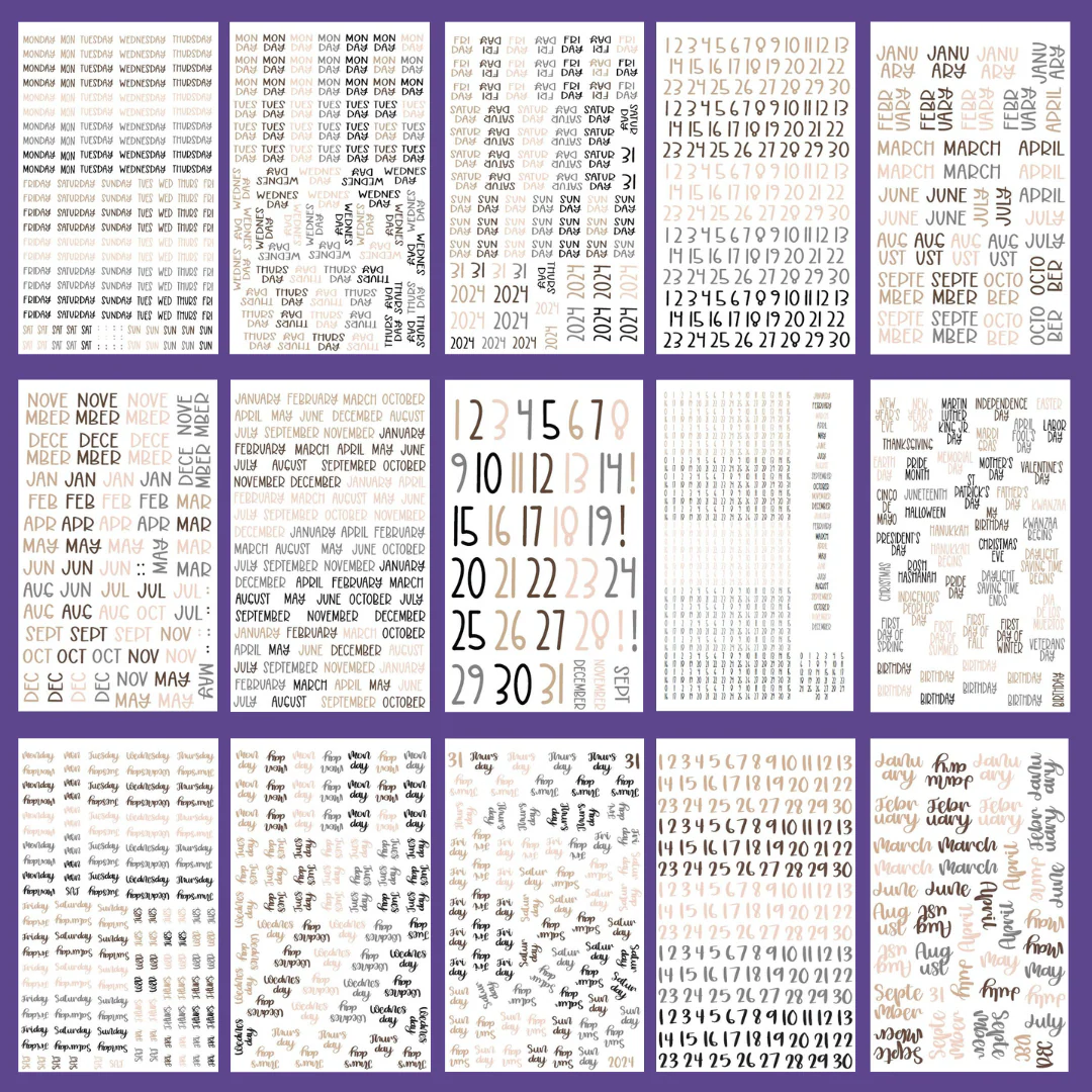 Neutral Date It! Sticker Book - Image 2