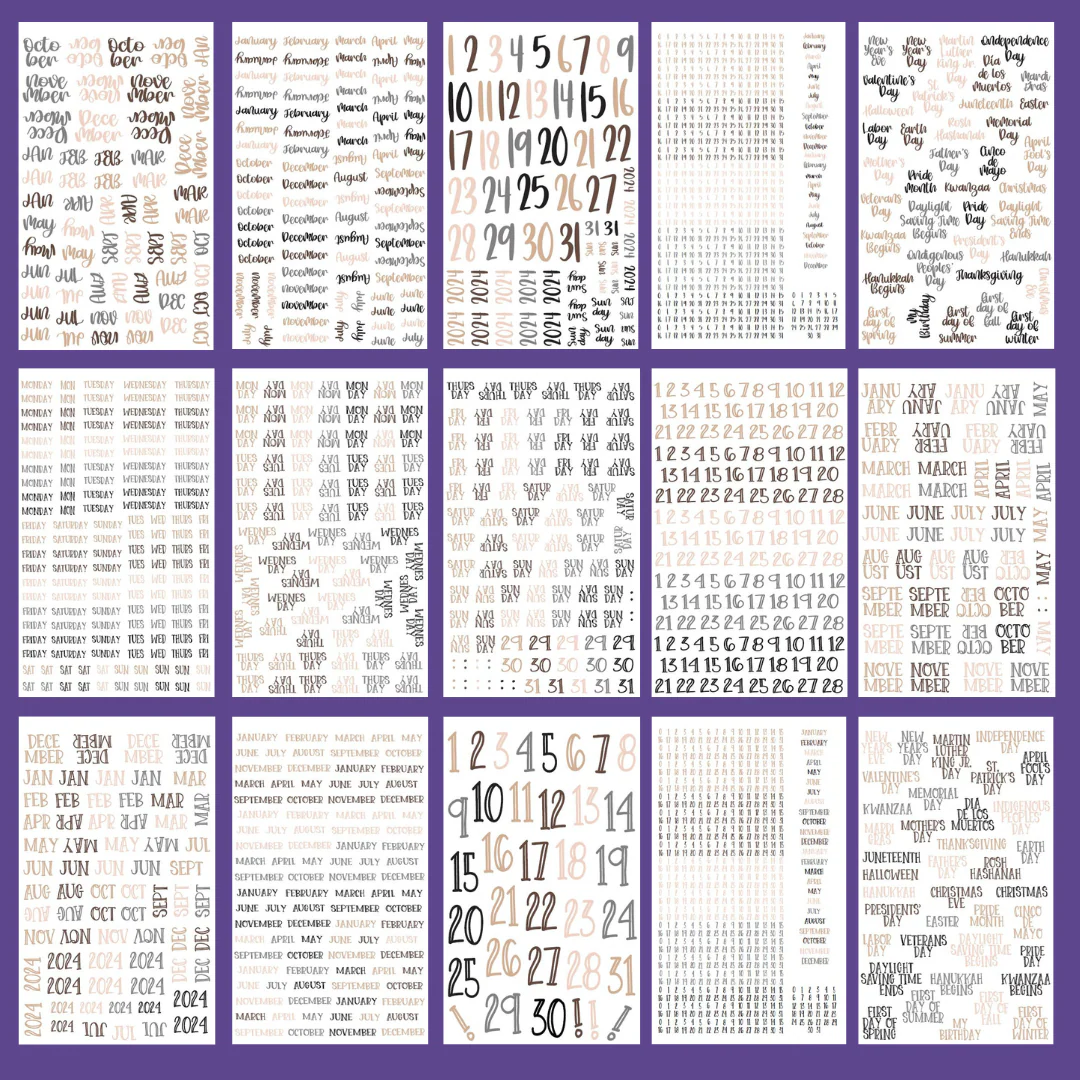 Neutral Date It! Sticker Book - Image 3