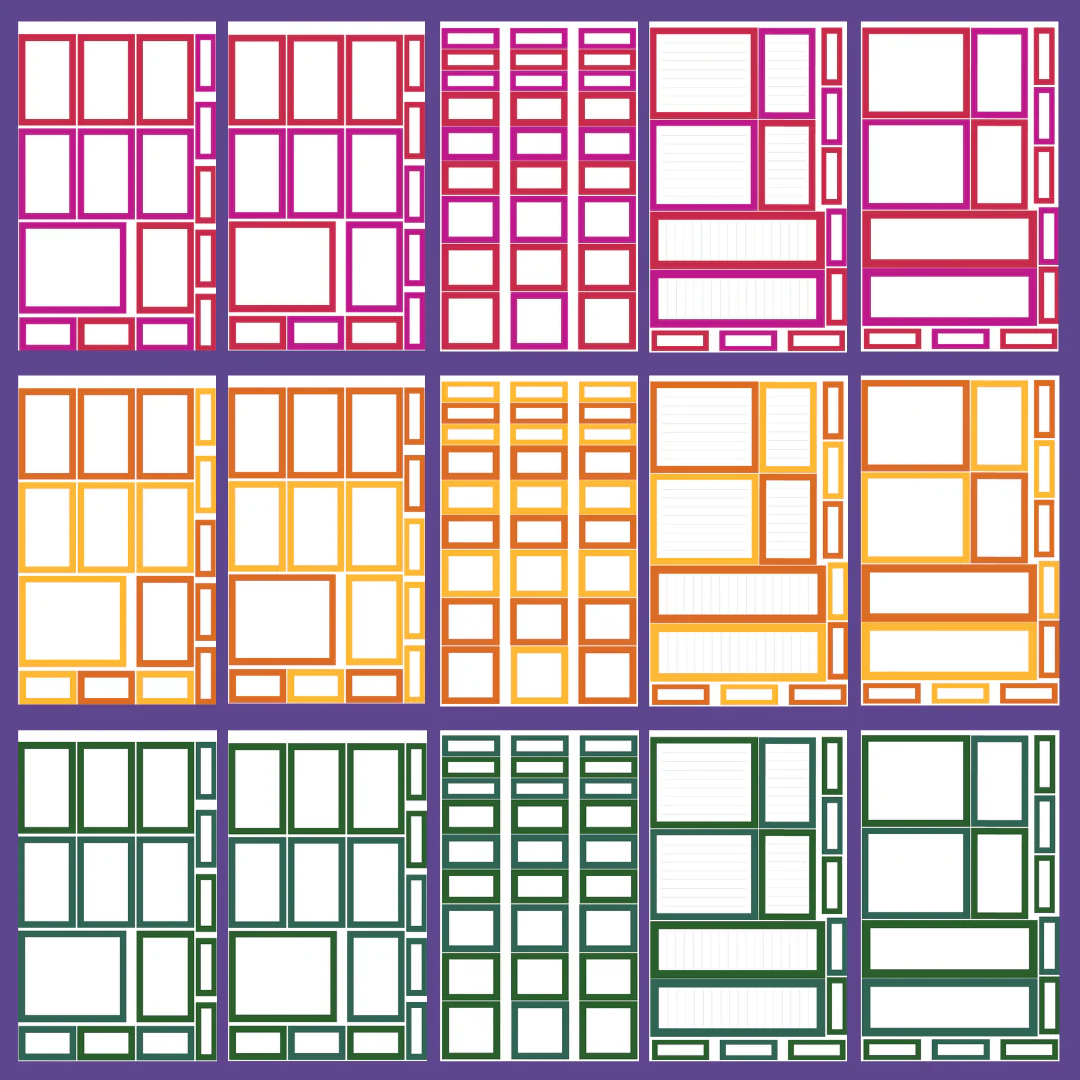 NEW Jewel Tone Boxes Sticker Book - Image 2