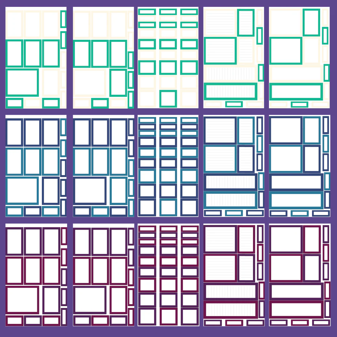NEW Jewel Tone Boxes Sticker Book - Image 3