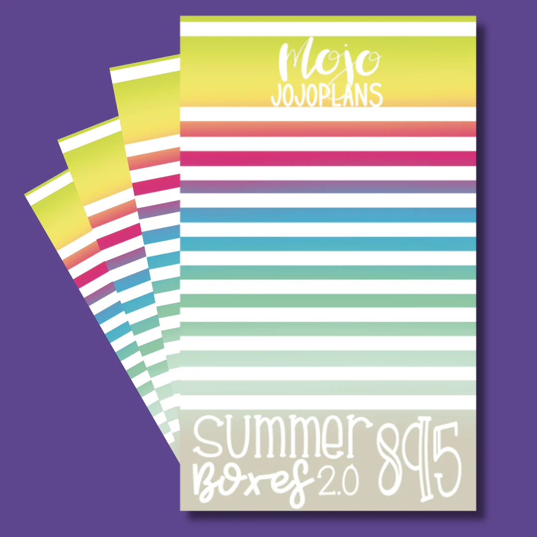 Summer Boxes 2.0 Sticker Book