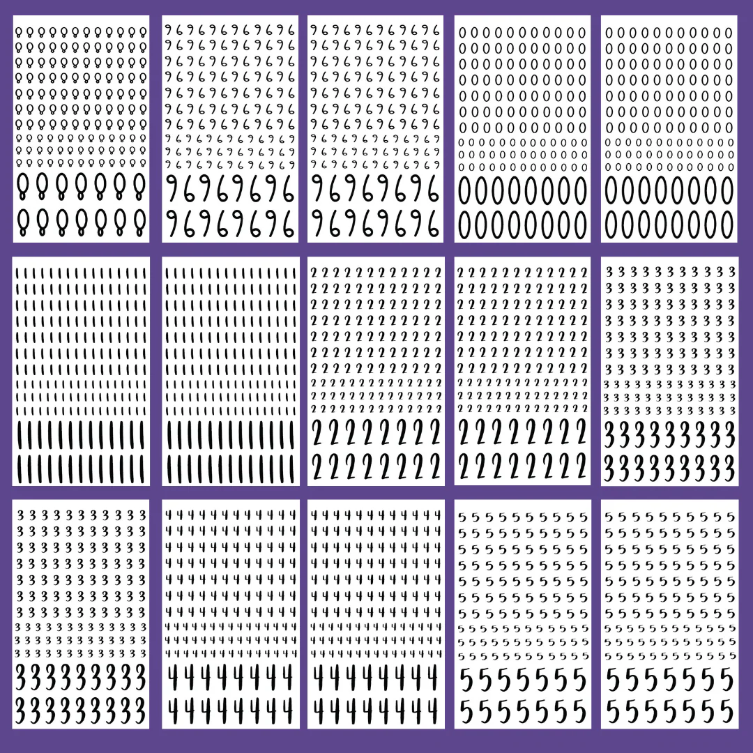 Numeric Essentials Sticker Book - Image 3