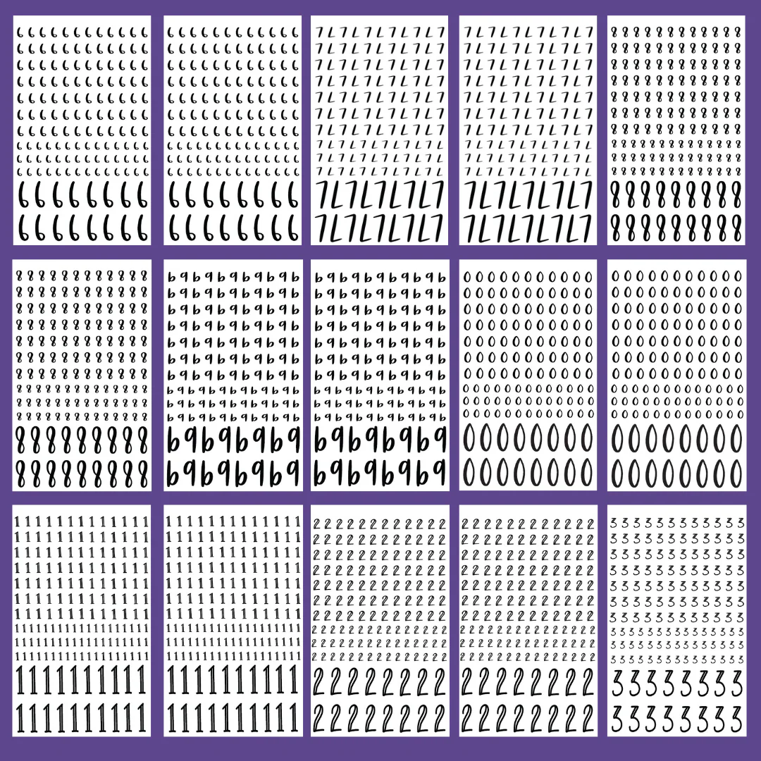 Numeric Essentials Sticker Book - Image 4