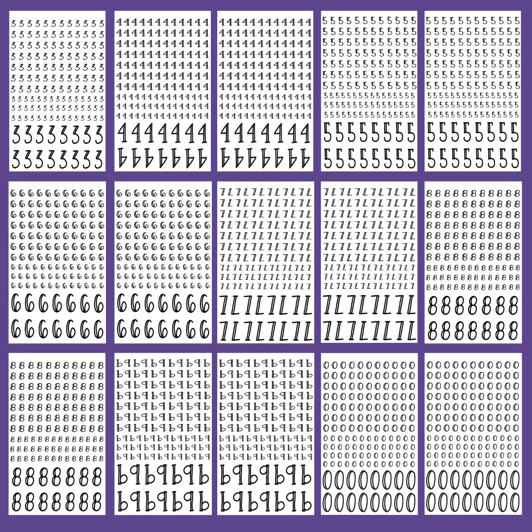 Numeric Essentials Sticker Book - Image 5