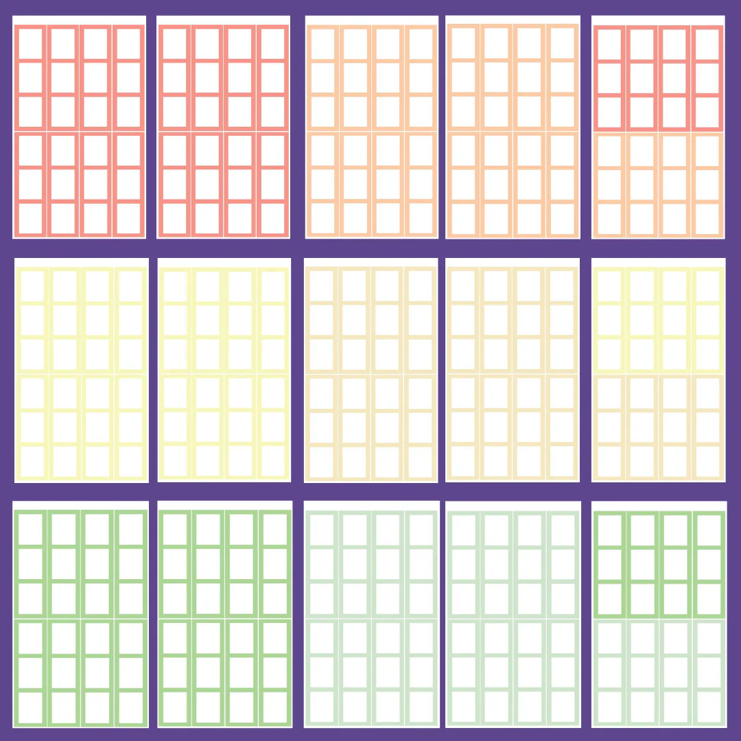 Pastel Functional Boxes SERIES 3 Sticker Book - Image 2