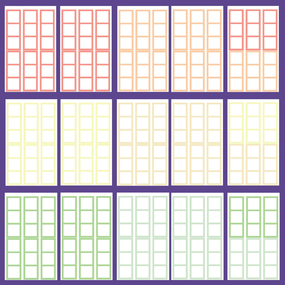 Pastel Functional Boxes SERIES 4 Sticker Book - Image 2