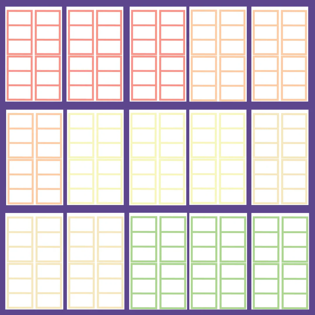 Pastel Functional Boxes SERIES 5 Sticker Book - Image 2