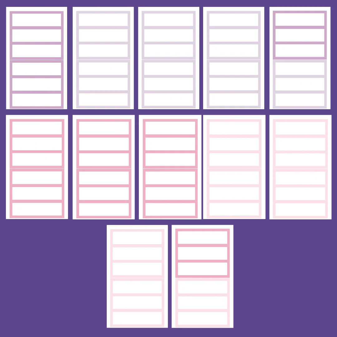 Pastel Functional Boxes SERIES 7 Sticker Book - Image 4