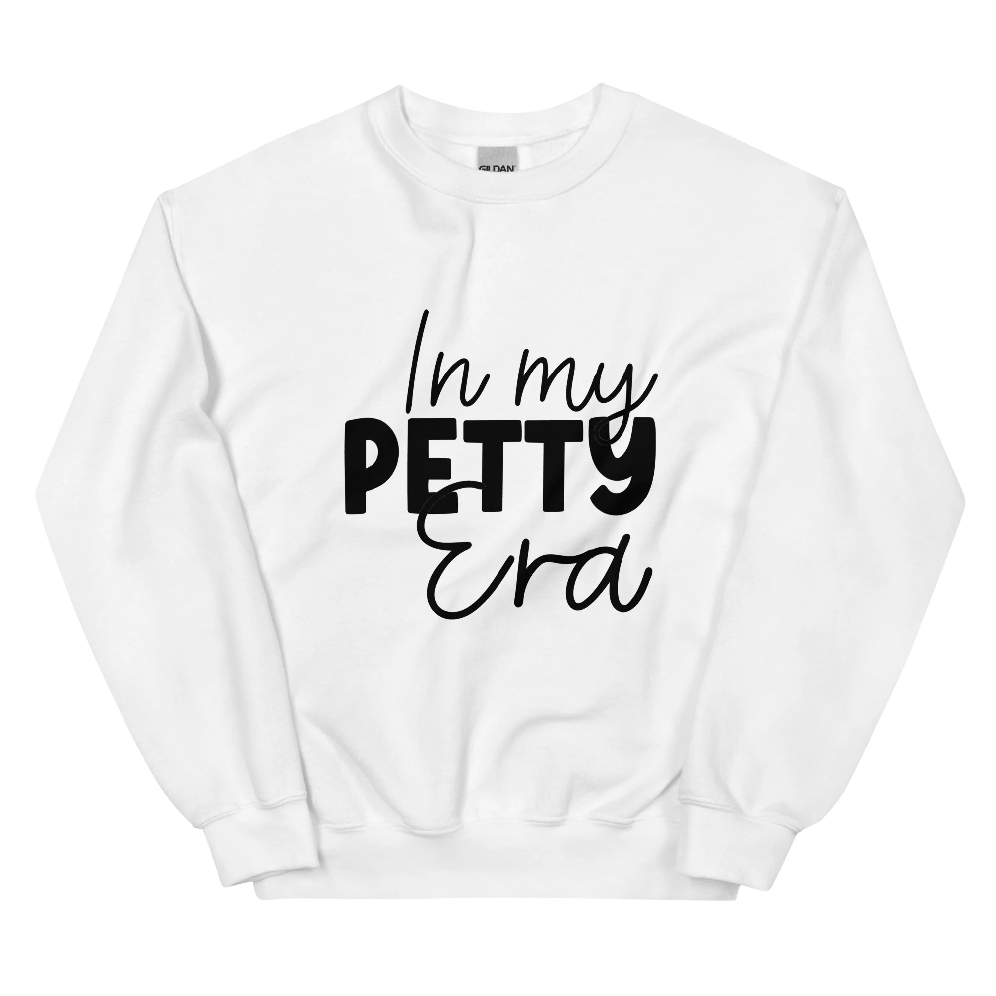 Petty Era (Black)- Unisex Sweatshirt - Image 3