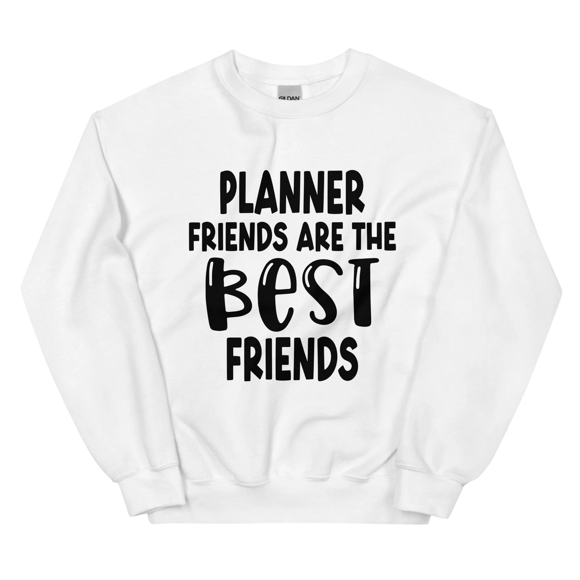 Planner Friends (Black)-Unisex Sweatshirt
