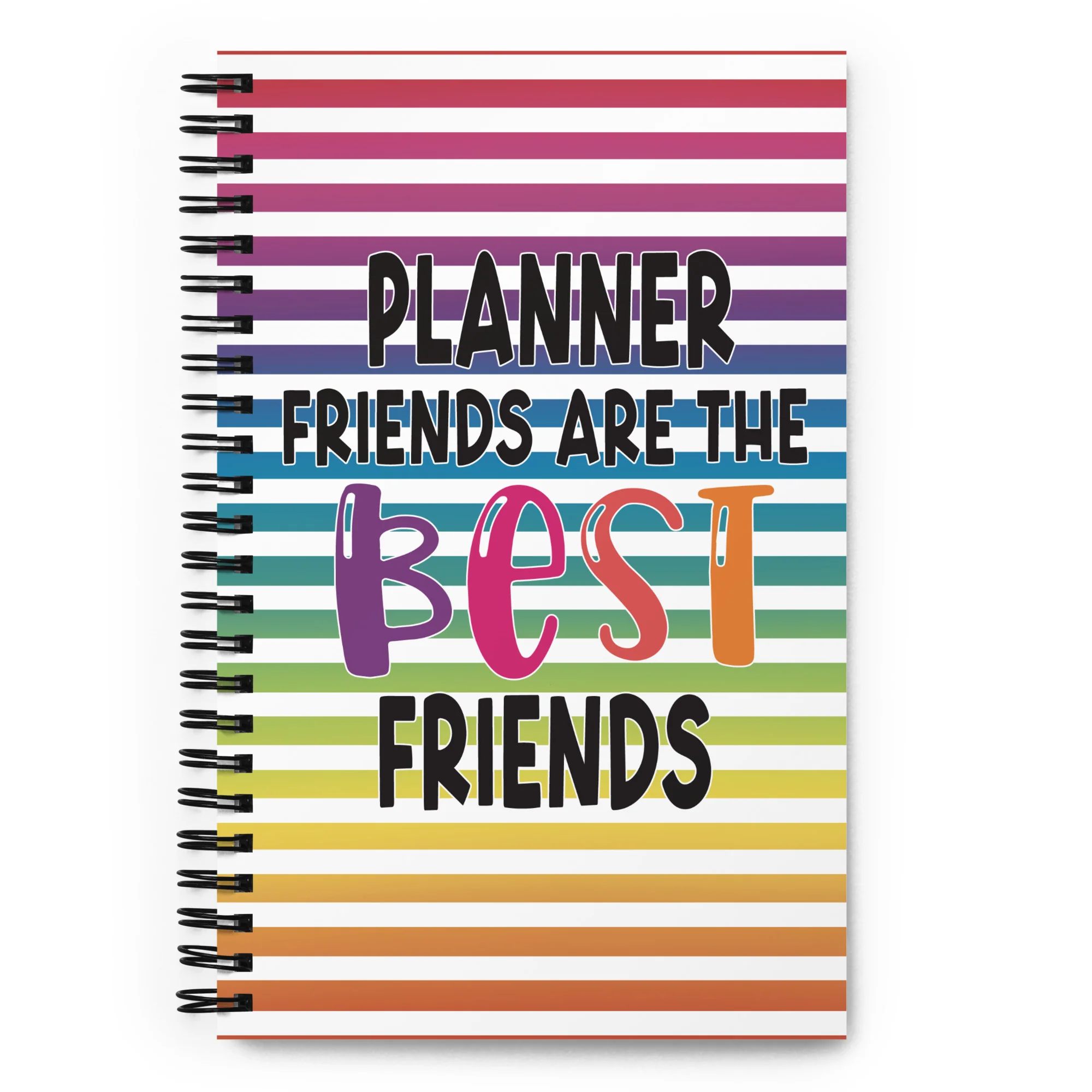 Planner Friends Spiral notebook