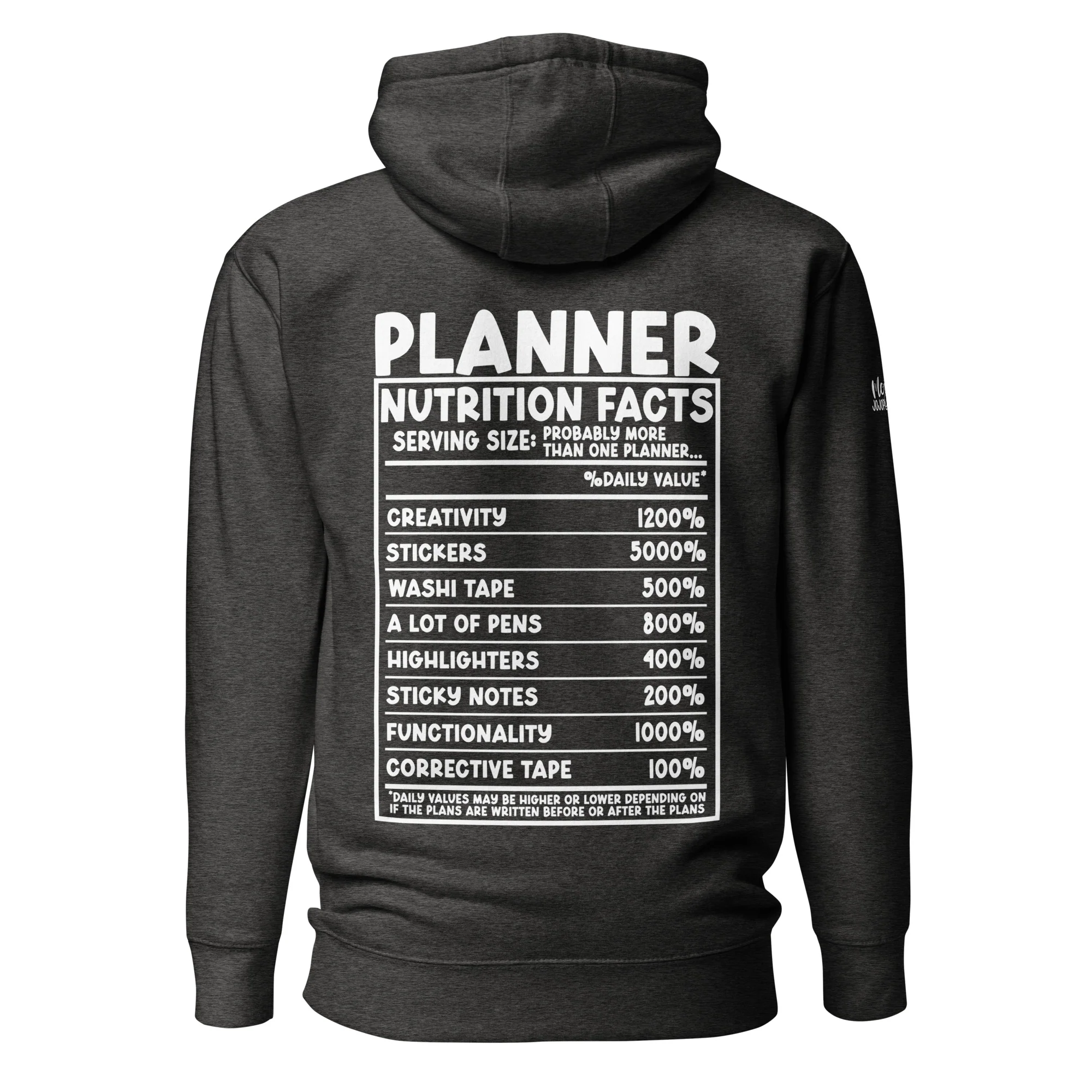 Planner Nutrition-Unisex Hoodie