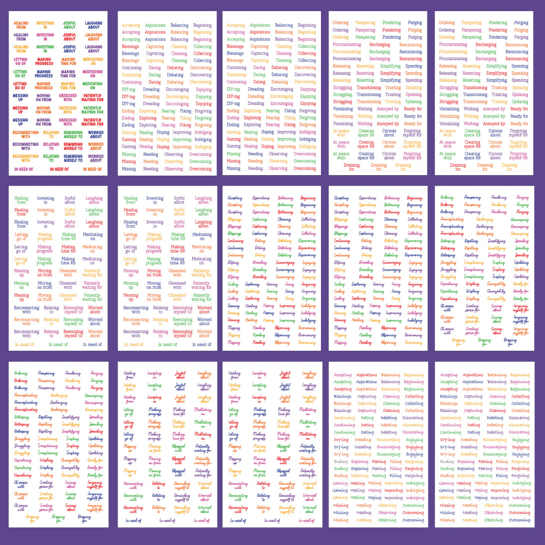 Rainbow Currently 2.0 Sticker Book - Image 3