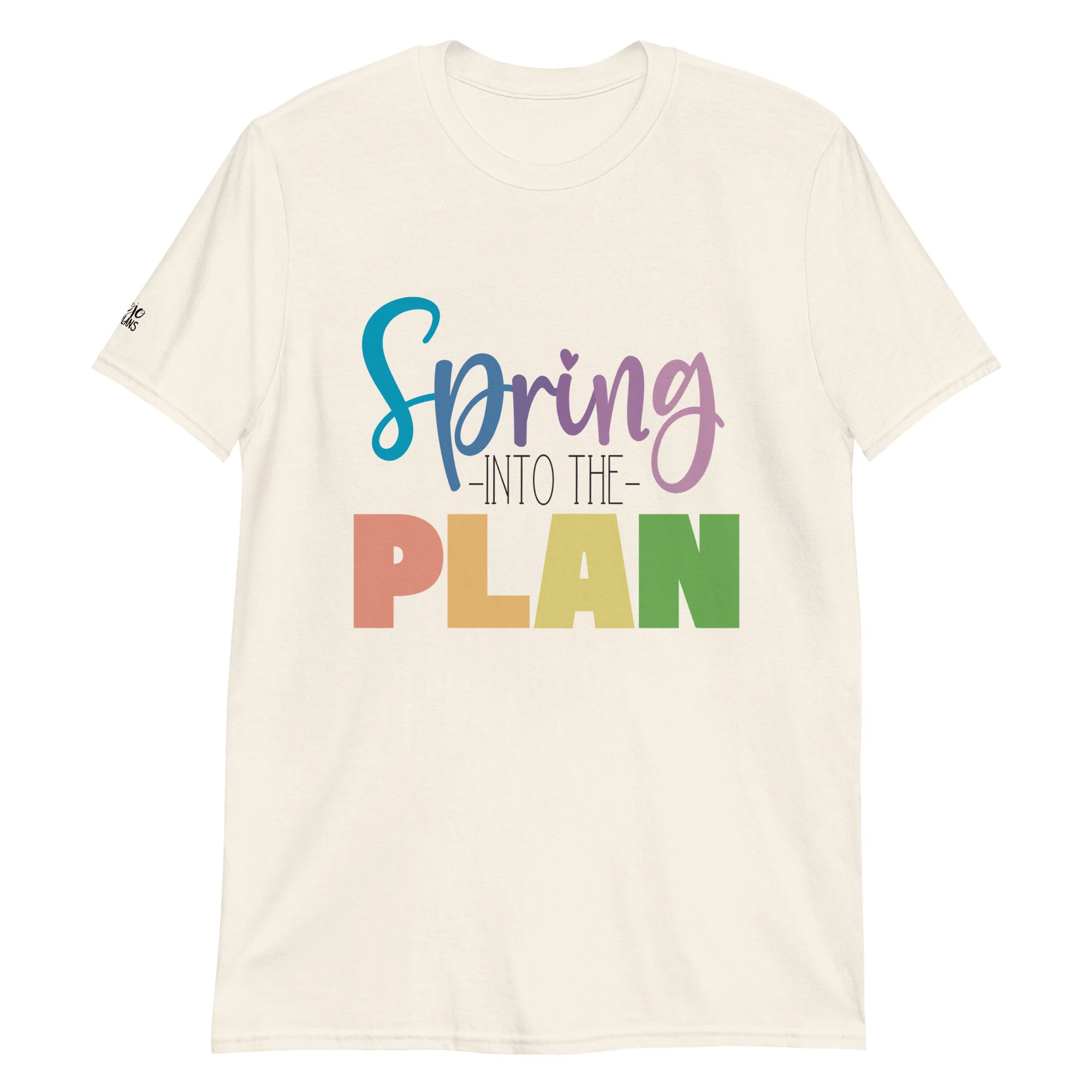 Spring into the Plan- Short-Sleeve Unisex T-Shirt - Image 3
