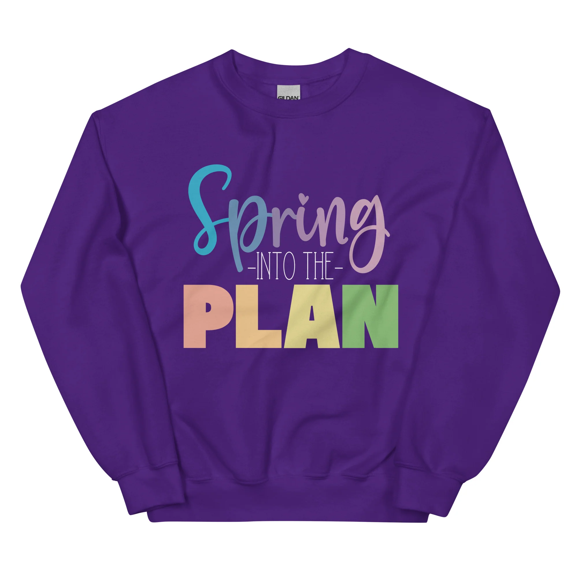 Spring into the Plan- Unisex Sweatshirt - Image 2