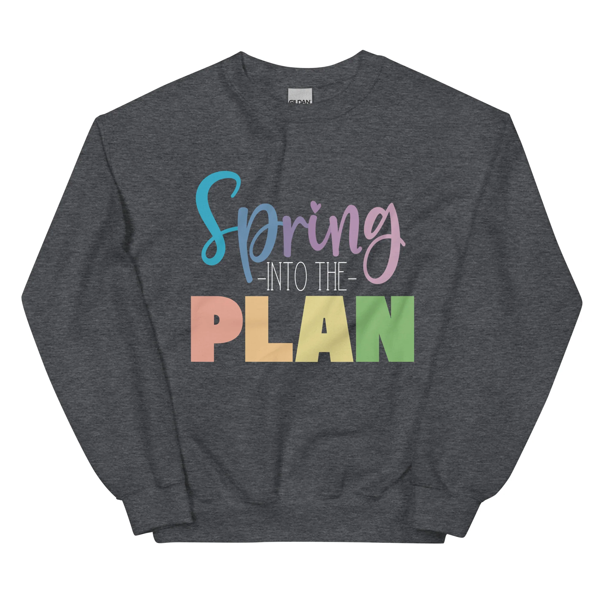 Spring into the Plan- Unisex Sweatshirt - Image 3