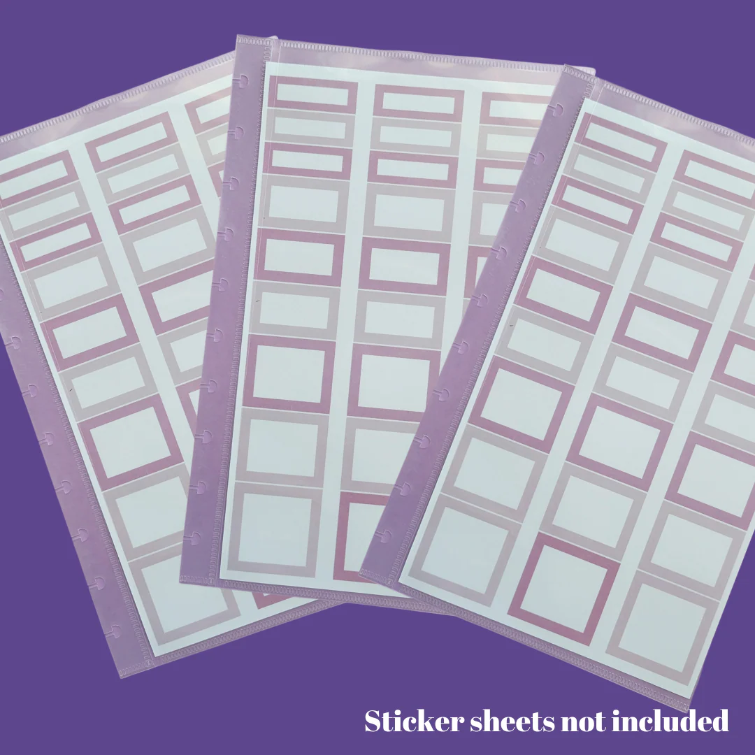 'Full Mojo' MOJO Sticker System Refill Pocket Pages