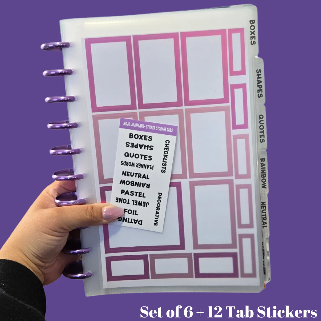 'Full Mojo' MOJO Sticker System Side-Tab Dividers - Image 2