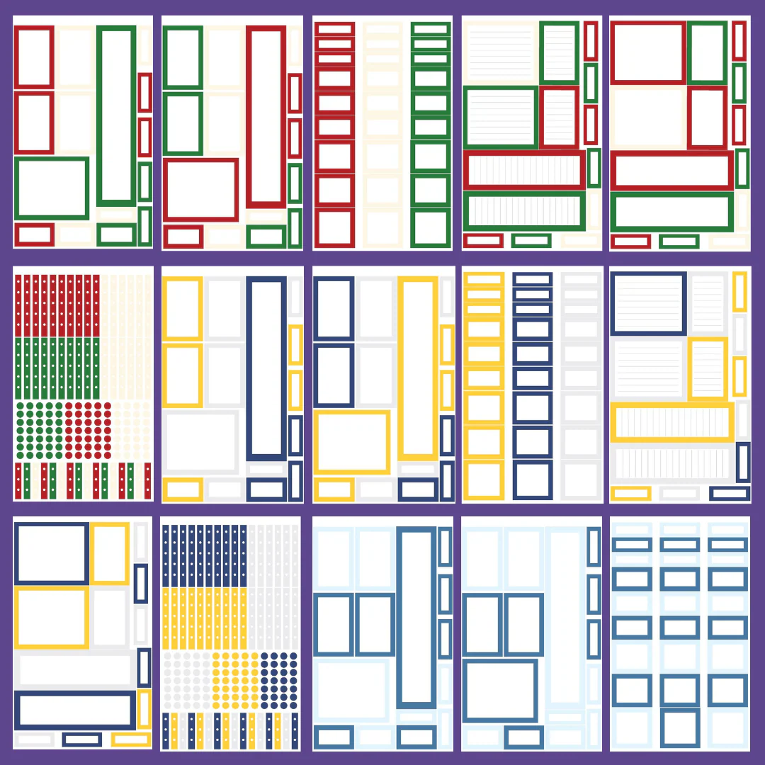 Winter Boxes 2.0 Sticker Book (Discontinued Version) - Image 2