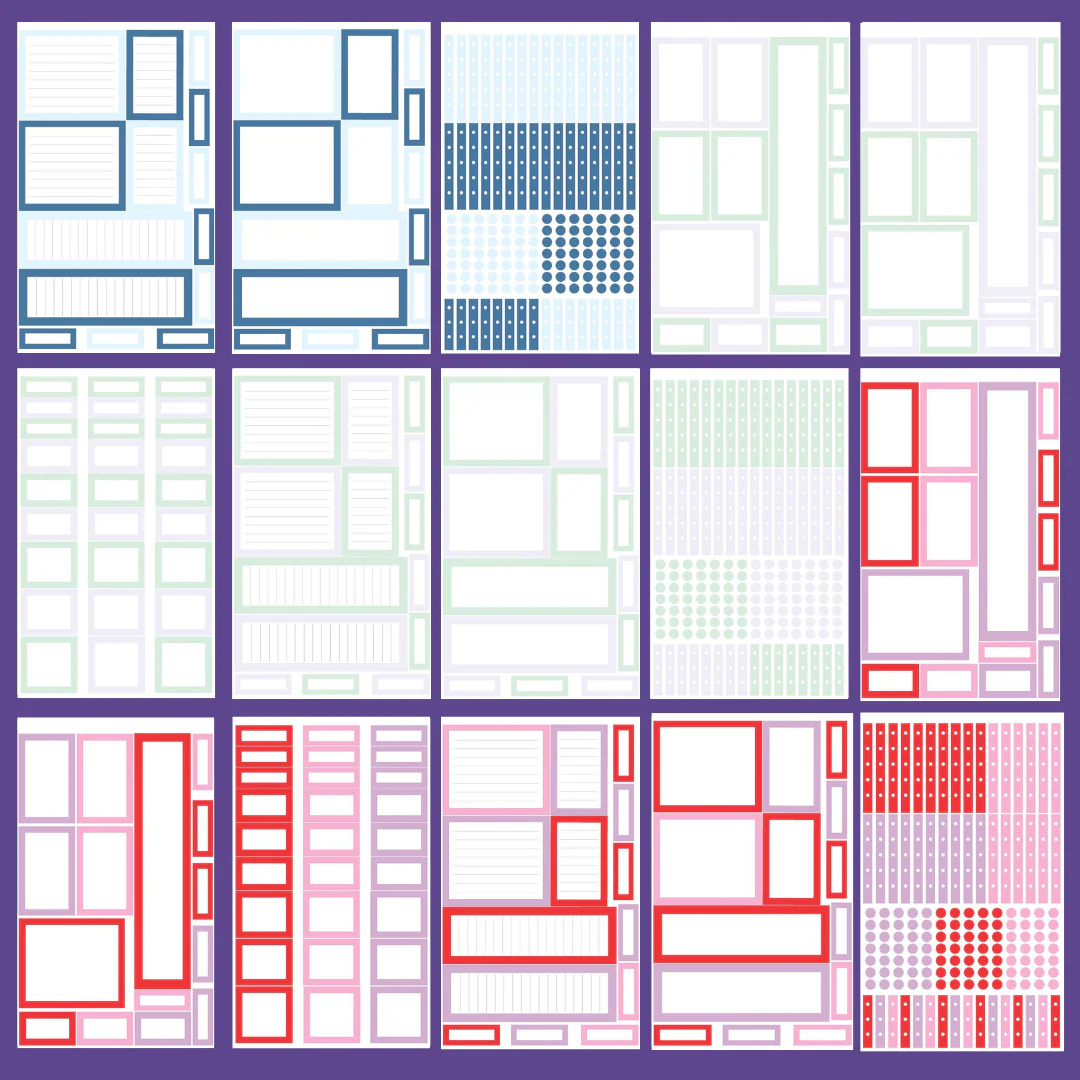 Winter Boxes 2.0 Sticker Book (Discontinued Version) - Image 3